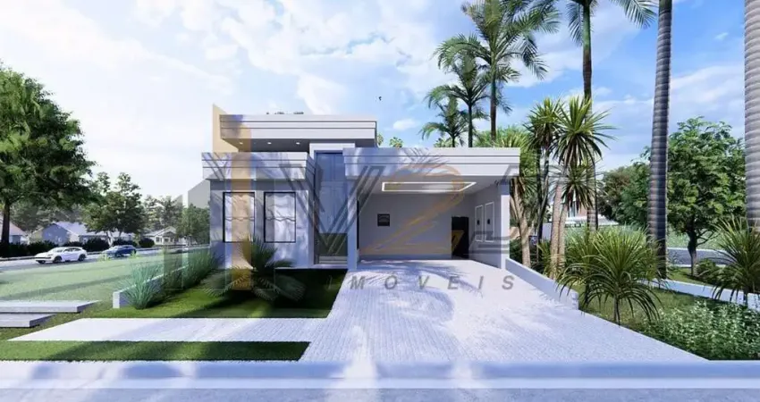 Casa térrea à venda no Condomínio Santorini Residencial Club em Paulínia - SP.