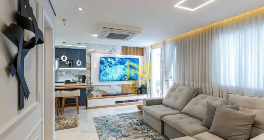 Apartamento com 2 dormitórios à venda, 94 m² por r$ 1.718.000,00 - barra funda - são paulo/sp