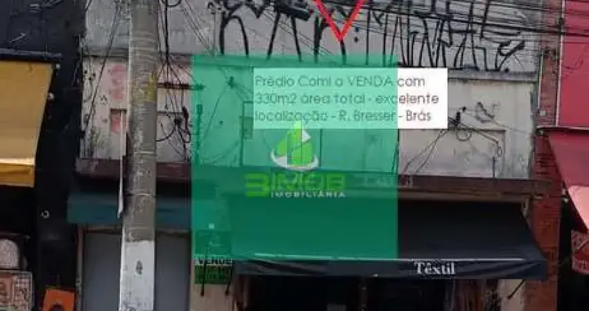 Oportunidade loja a venda 330m2, rua bresser, brás, são paulo, sp