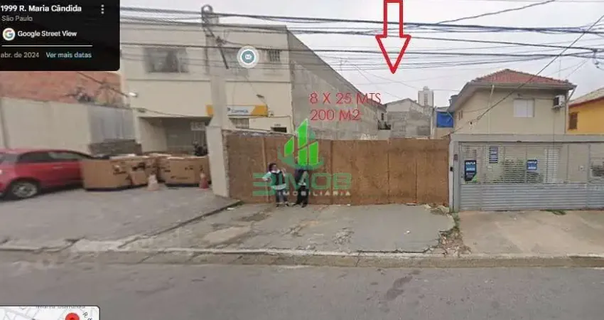 Excelente terreno à venda, 200 m2 -  vila guilherme, são paulo, sp