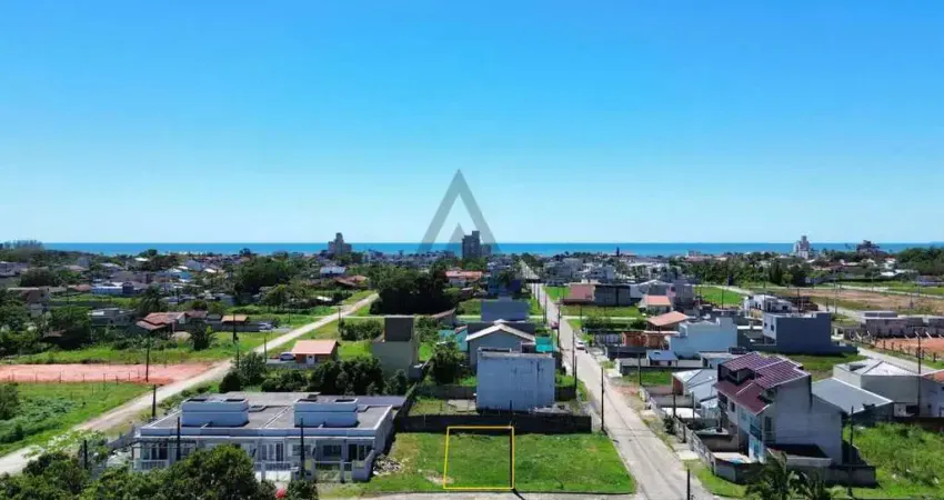Terreno com 127,50m² no balneário volta ao mundo -  itapoá sc - 850m da praia - com entrada mais parcelas direto com proprietário!!!
