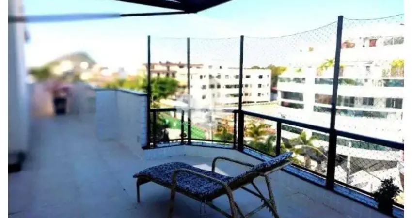 Cobertura com 3 quartos para alugar na Rua Sérgio Branco Soares, Recreio dos Bandeirantes, Rio de Janeiro