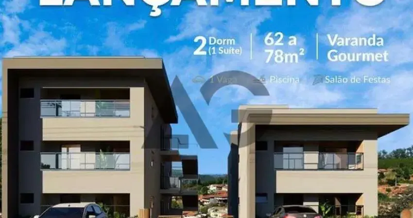 Apartamento com 2 quartos à venda na Doutor Benedito Costa Campos, 98, Loteamento Nova Serra Negra, Serra Negra