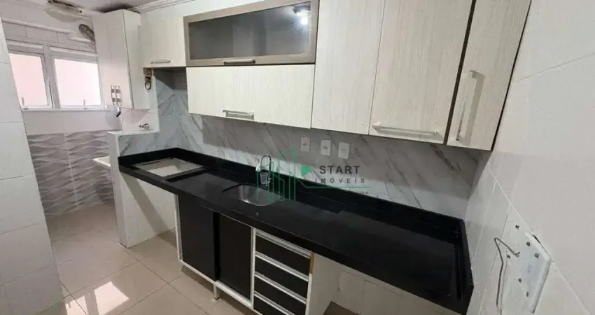 Apartamento com 2 dormitórios à venda, 56 m² por r$ 285.000 - parque erasmo assunção - santo andré/sp