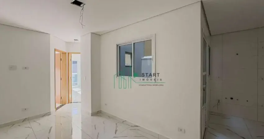 Apartamento com 2 dormitórios à venda, 50 m² por r$ 325.000 - jardim santo antônio - santo andré/sp