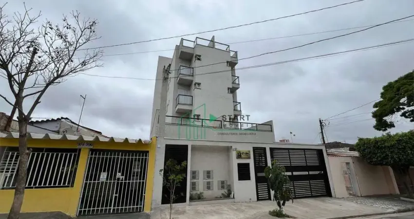 Apartamento com 2 dormitórios à venda, 45 m² por r$ 324.000 - jardim santo alberto - santo andré/sp