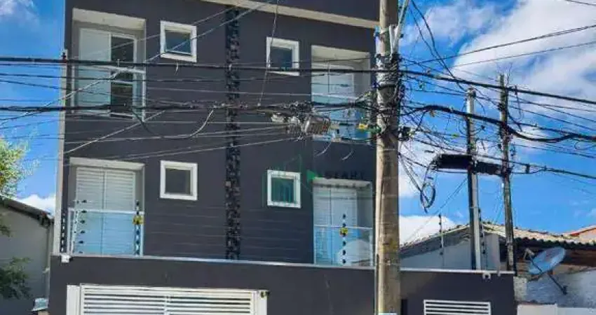 Cobertura com 2 dormitórios à venda, 80 m² por r$ 380.000 - utinga - santo andré/sp