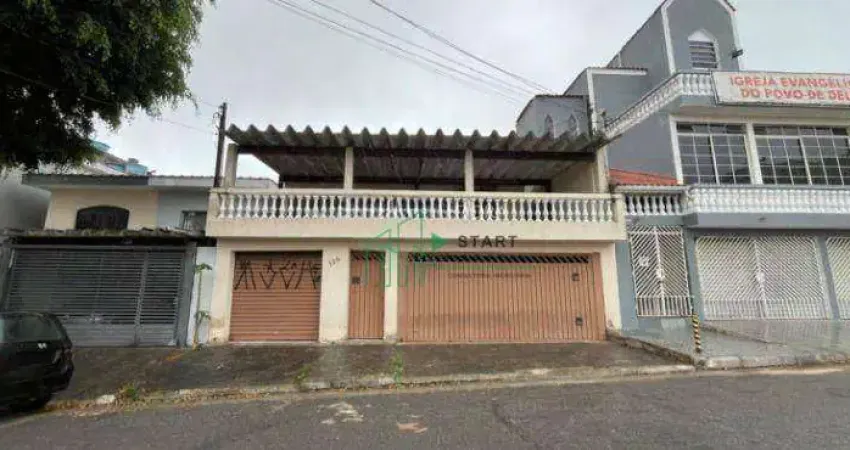 Casa com 3 dormitórios, 318 m² - venda por r$ 920.000,00 ou aluguel por r$ 4.633,00/mês - vila curuçá - santo andré/sp