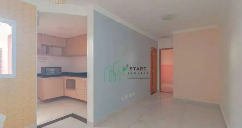Apartamento com 2 dormitórios à venda, 49 m² por r$ 320.000,00 - jardim alzira franco - santo andré/sp