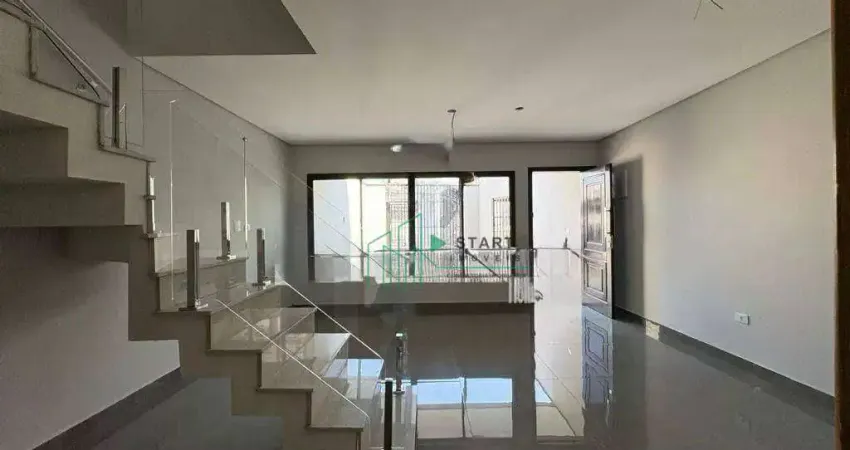 Sobrado com 3 dormitórios para alugar, 137 m² por r$ 4.580,00/mês - vila eldízia - santo andré/sp