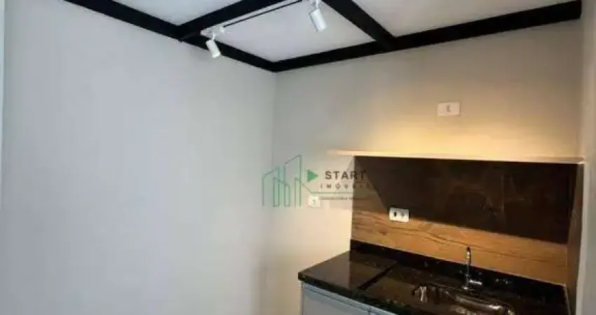 Kitnet com 1 dormitório para alugar, 19 m² por r$ 1.850/mês - bangu - santo andré/sp