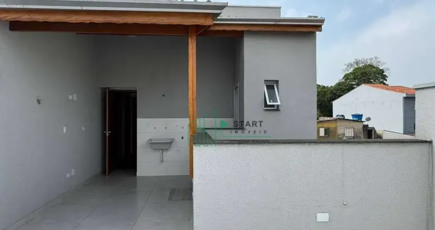 Cobertura com 2 dormitórios à venda, 100 m² por r$ 480.000,00 - parque oratório - santo andré/sp