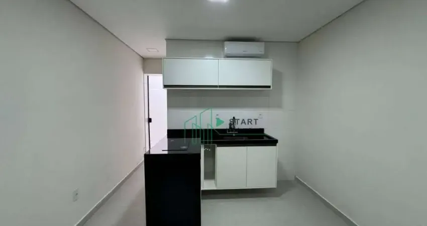 Kitnet com 1 dormitório para alugar, 26 m² por r$ 1.550,00/mês - parque das nações - santo andré/sp