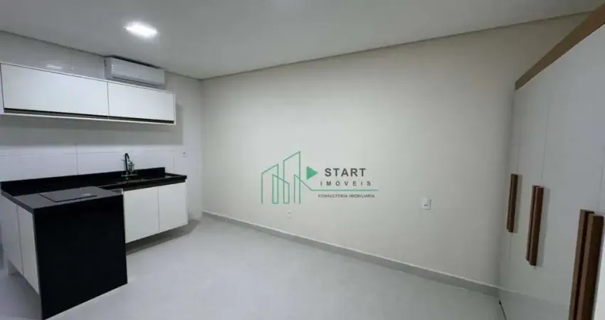 Kitnet com 1 dormitório para alugar, 20 m² por r$ 1.500/mês - parque das nações - santo andré/sp
