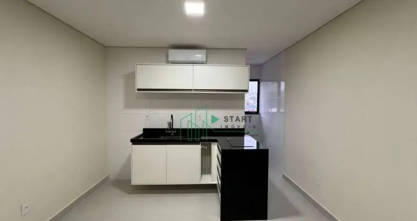 Kitnet com 1 dormitório para alugar, 21 m² por r$ 1.500/mês - parque das nações - santo andré/sp