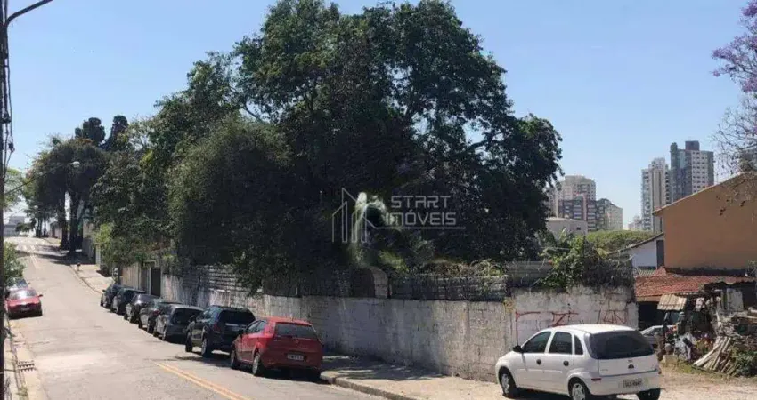 Terreno, 1000 m² - venda por r$ 4.000.000,00 ou aluguel por r$ 16.000,00/mês - jardim - santo andré/sp