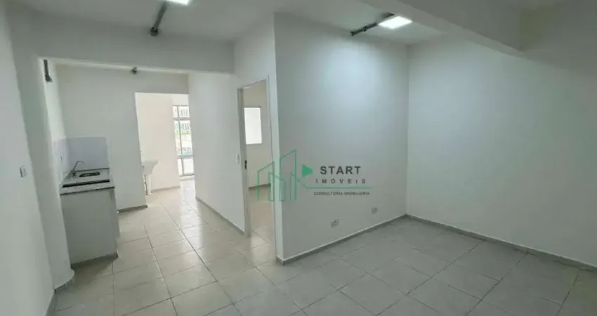 Apartamento com 1 dormitório para alugar, 42 m² por R$ 1.890/mês - Centro - Santo André/SP
