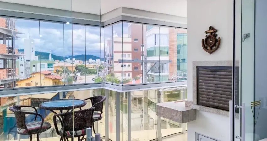 Pé na areia! Apartamento Vista para o Mar, com 3 dormitórios na Praia de Palmas ️