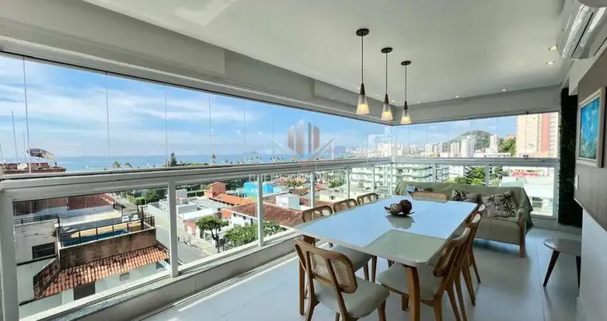 Apartamento com 3 quartos para alugar na Enseada, Guarujá 