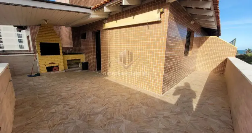 Apartamento cobertura duplex em praia do tombo, guarujá/sp