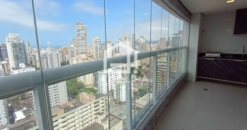 Apartamento com 2 quartos para alugar na Rua Machado de Assis, Boqueirão, Santos