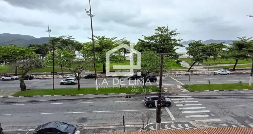 Apartamento 2 dormitórios frente ao mar no bairro aparecida em santos