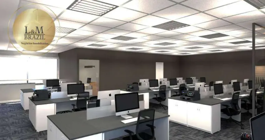 Sala comercial com 1 sala para alugar na Rua Funchal, Vila Olímpia, São Paulo