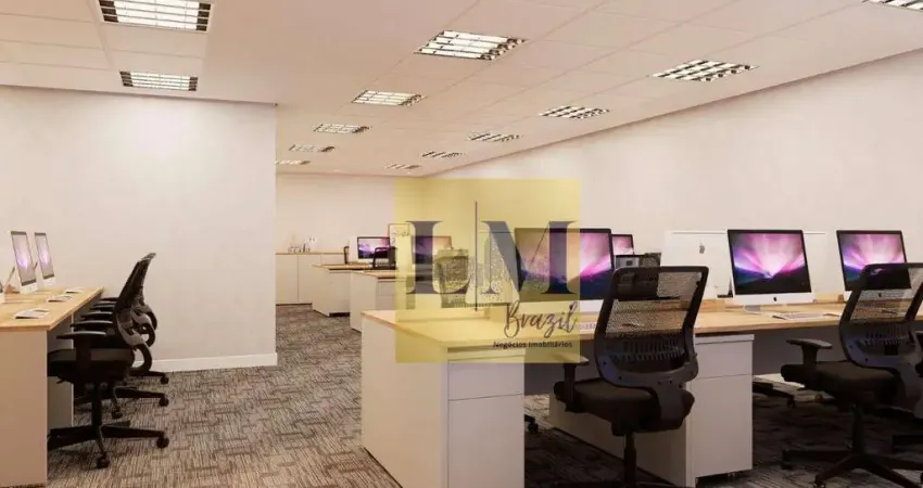 Sala comercial com 30 salas para alugar na Rua Álvaro Rodrigues, Brooklin, São Paulo