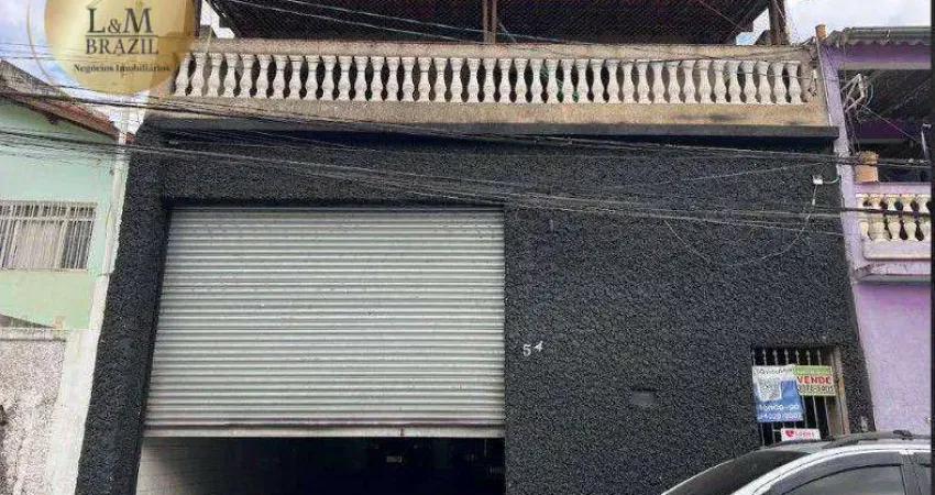 Casa comercial com galpão 3 dormitórios e 8 vagas na vila iório