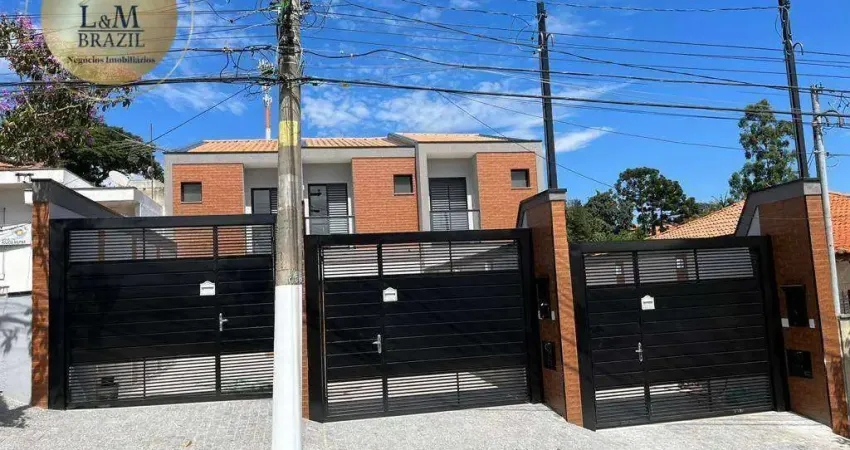 Sobrado novo c/2 suítes à venda, 95 m² por r$ 595.000 - jaraguá - são paulo/sp