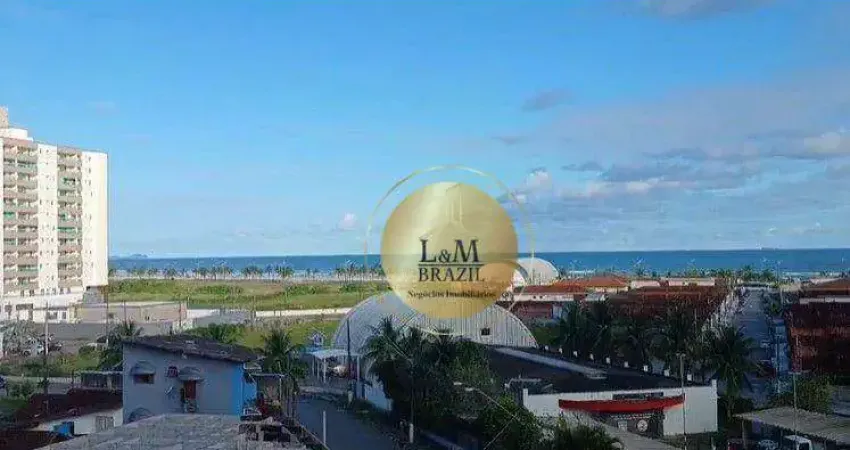 Lindo apartamento em mirin, praia grande com vista para o mar