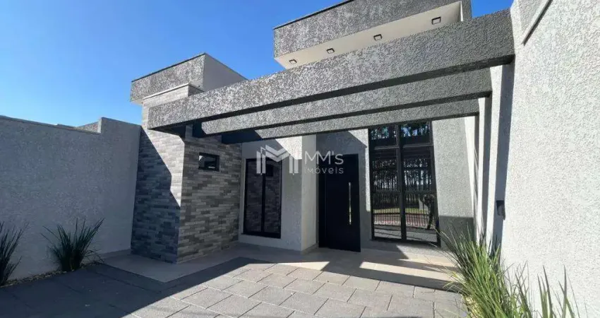 Casa à venda em Cascavel, Recanto Tropical, com 2 quartos, com 90 m²