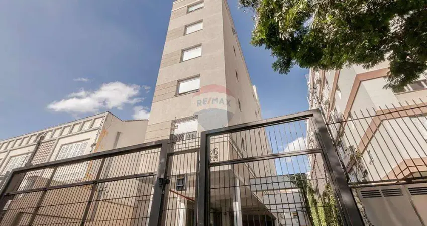 Apartamento à venda no bairro menino deus com 1 dormitório, vaga e elevador: compacto e elegante!