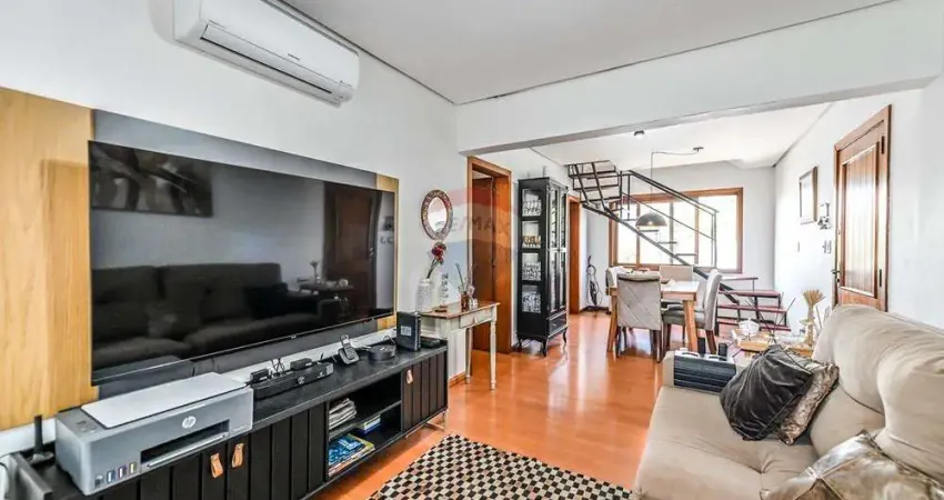 Cobertura com 03 dormitórios - 02 vagas de garagem - 207m2 privativos - santa tereza /menino deus