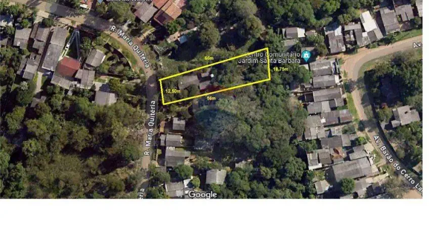 Terreno à venda na Rua Maria Quitéria, 428, Aparecida, Alvorada