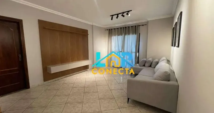 Apartamento com 2 dormitórios à venda, 101 m² por r$ 550.000,00 - caiçara - praia grande/sp