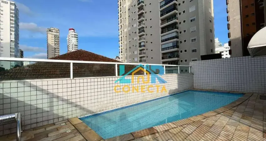 Apartamento garden, 168 m² - venda por r$ 1.346.000,00 ou aluguel por r$ 15.000,00/mês - gonzaga - santos/sp