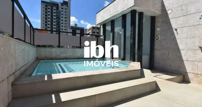 Cobertura 2 quartos com 240m² mobiliado para alugar na serra-bh/mg