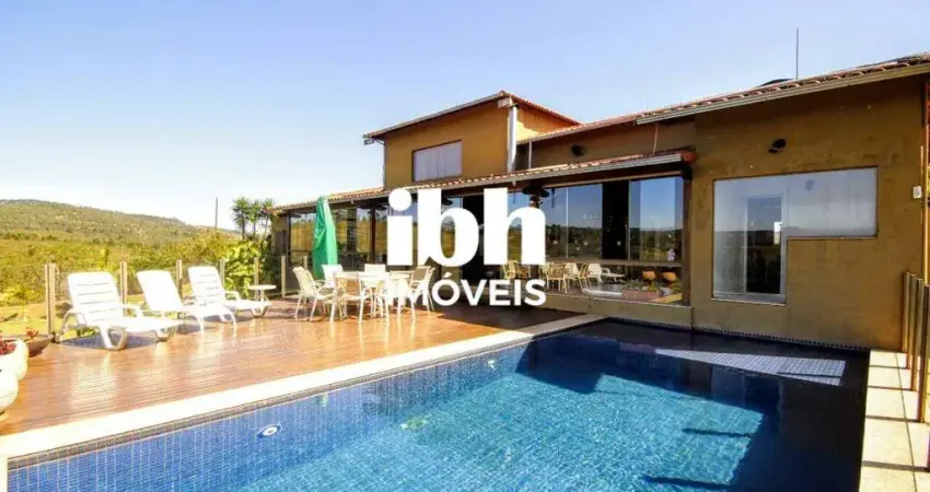 Casa em condomínio para aluguel, 7 quartos, 1 suíte, 4 vagas, Estância Alpina - Nova Lima/MG