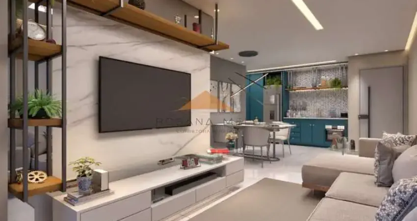 Edf. costa báltica, 50m², 2 quartos, 1 suíte, varanda, área de serviço e lazer completo