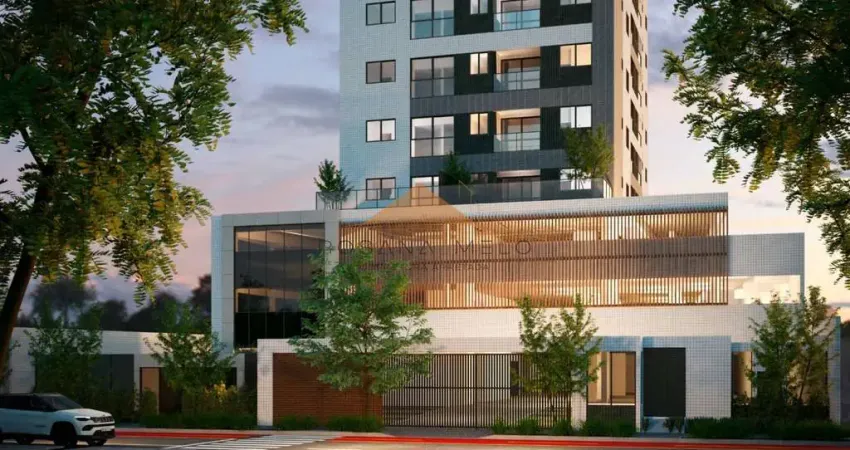 Edifício varanda de casa forte, 26m², 1 quarto, 1 suíte, varanda, área de serviço, 1 vaga de garagem e área de lazer