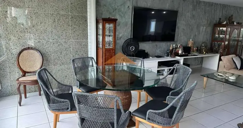 Edf. miriam dubeux, 183m², 4 suítes, lavabo, cozinha com copa, área de serviço, dependência completa e 3 vagas de garagem