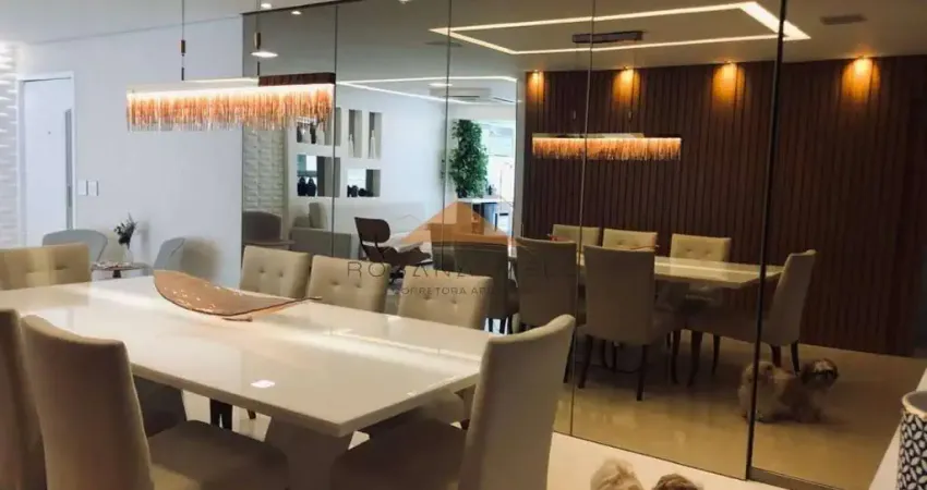 Edf. alameda imperial, 172m², 4 quartos, 3 suítes, sala para 3 ambientes, móveis fixos, 3 vagas de garagem e lazer completo