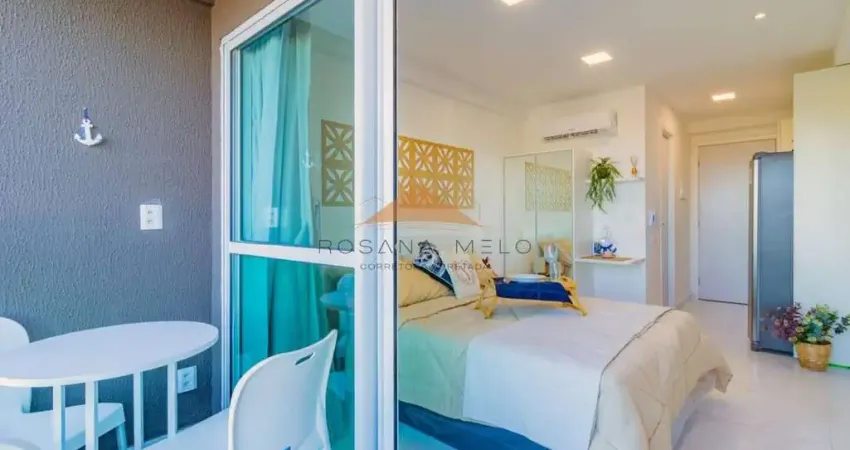 Edifício cupe garden, studio, 20m², varanda, 1 vaga de garagem