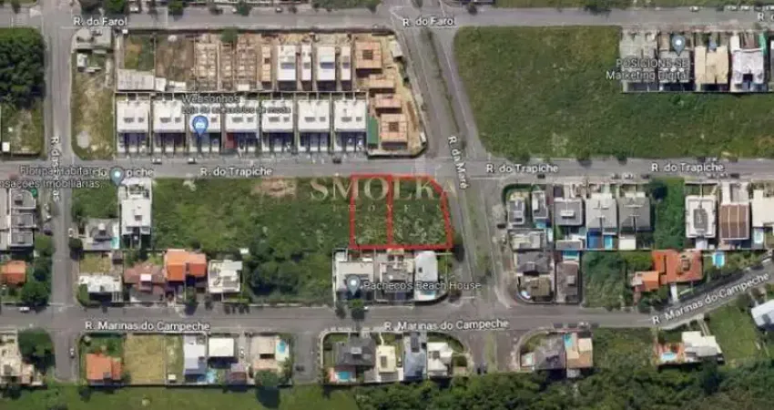 Terreno em condomínio fechado à venda na Rua do Trapiche, Campeche, Florianópolis