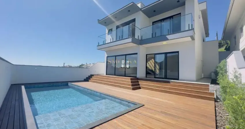 Casa em condomínio fechado com 3 quartos à venda na Rua das Saíras, Pedra Branca, Palhoça