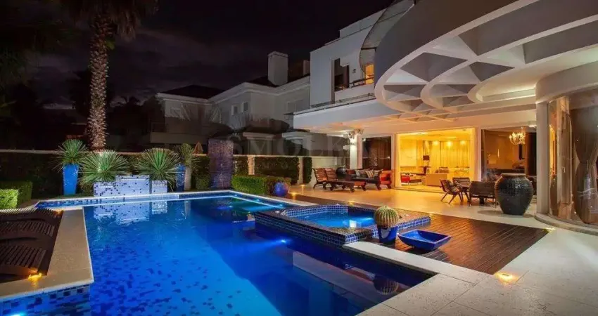 Casa em condomínio fechado com 5 quartos à venda na Rua das Trutas, Jurerê Internacional, Florianópolis