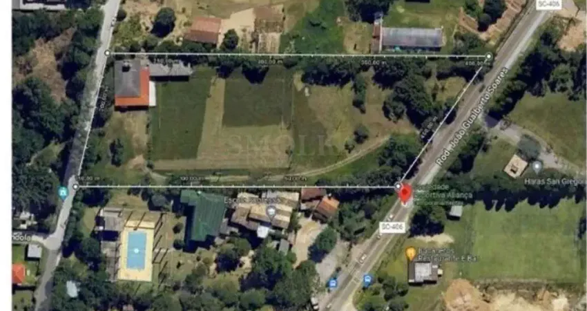 Terreno em condomínio fechado à venda na Rodovia João Gualberto Soares, São João do Rio Vermelho, Florianópolis