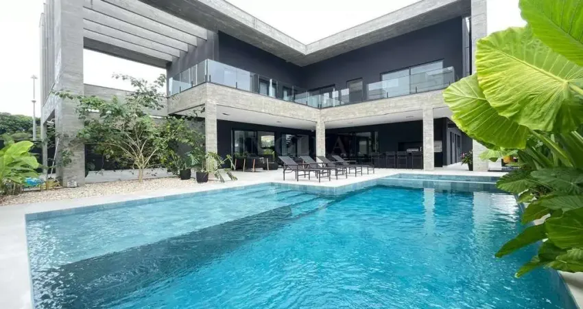 Casa em condomínio fechado com 5 quartos à venda na Rua das Castanhetas, Jurerê Internacional, Florianópolis