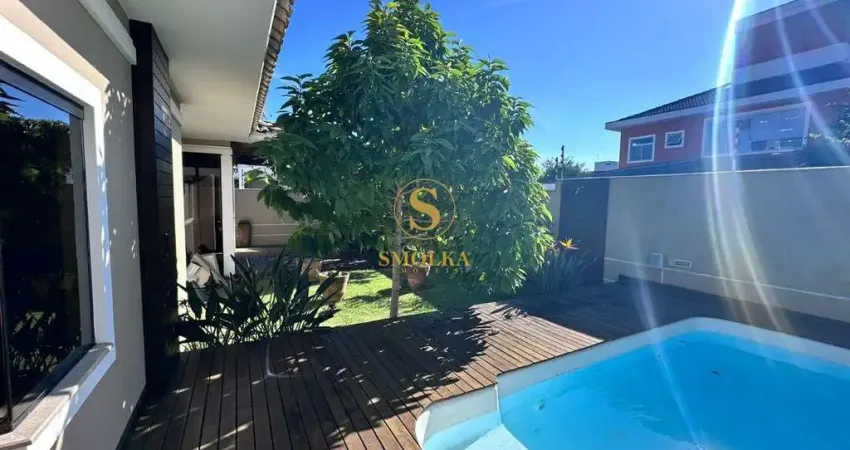 Casa em condomínio fechado com 3 quartos à venda na Avenida dos Jerivás, Cachoeira do Bom Jesus, Florianópolis